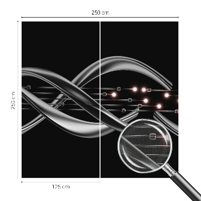 Hochwertige Bildtapete Geflochtenes Muster