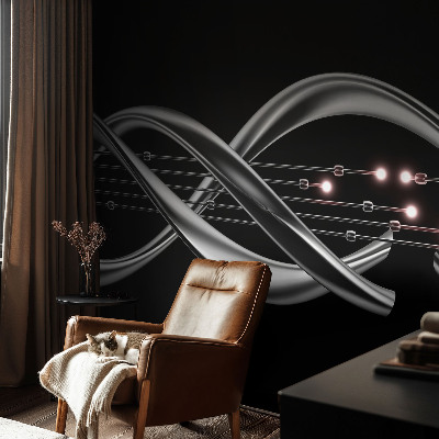 Hochwertige Bildtapete Geflochtenes Muster