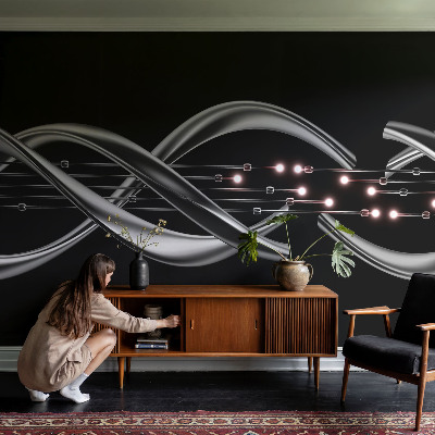 Hochwertige Bildtapete Geflochtenes Muster