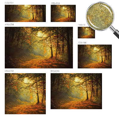 3D-Fototapete Herbstlandschaft