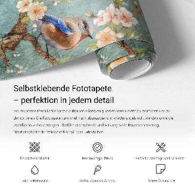 Selbstklebende Fototapete fürs Schlafzimmer Bergpanorama