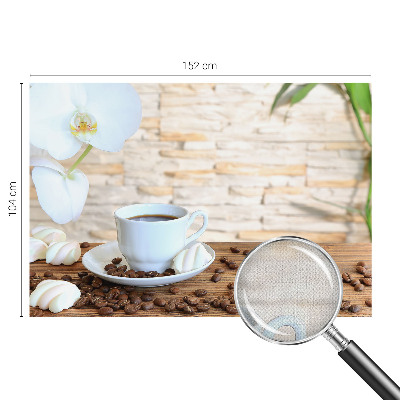 3D-Fototapete fürs Wohnzimmer Florale Entspannung