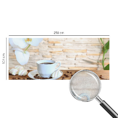 3D-Fototapete fürs Wohnzimmer Florale Entspannung