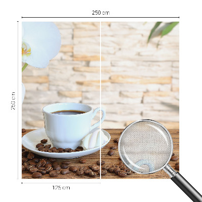 3D-Fototapete fürs Wohnzimmer Florale Entspannung