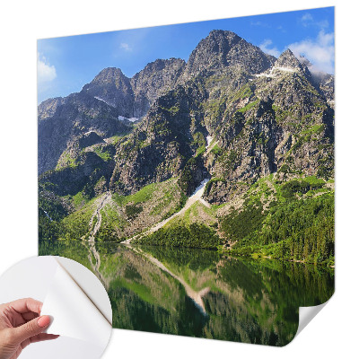 Motivtapete fürs Wohnzimmer Malerische Berge