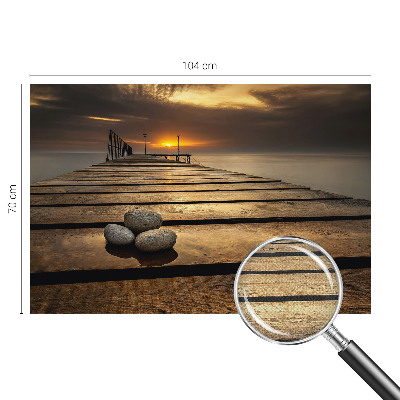 Selbstklebende Fototapete fürs Kinderzimmer Sonnenuntergang