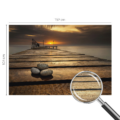 Selbstklebende Fototapete fürs Kinderzimmer Sonnenuntergang