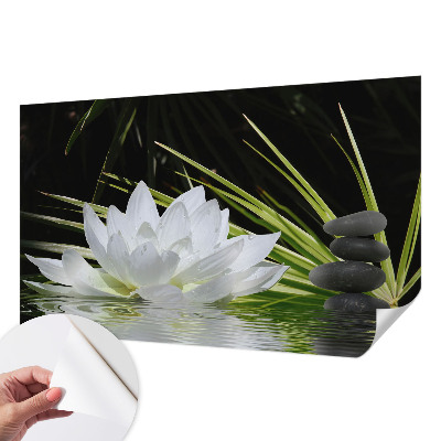 3D-Fototapete Lilienmeditation