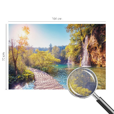 3D-Fototapete fürs Schlafzimmer Naturlandschaft