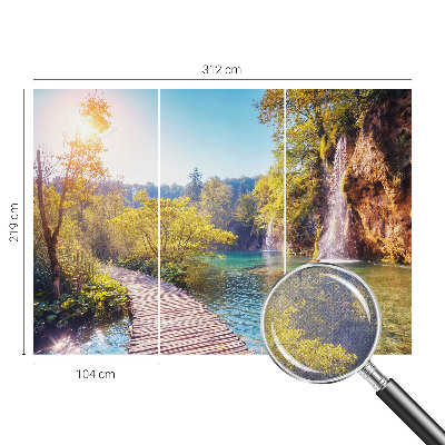 3D-Fototapete fürs Schlafzimmer Naturlandschaft