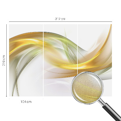 Moderne Fototapete nach Maß Fließende Harmonie