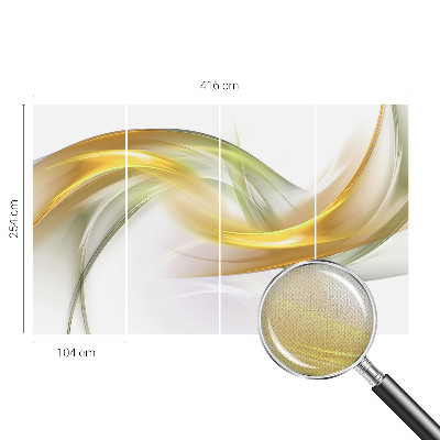 Moderne Fototapete nach Maß Fließende Harmonie