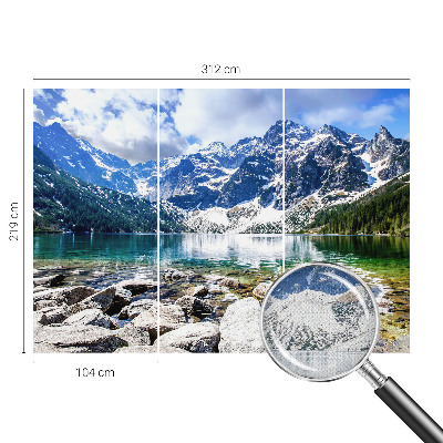 Moderne Fototapete nach Maß Berglandschaft