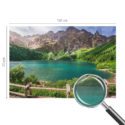 Moderne Fototapete nach Maß Berglandschaft