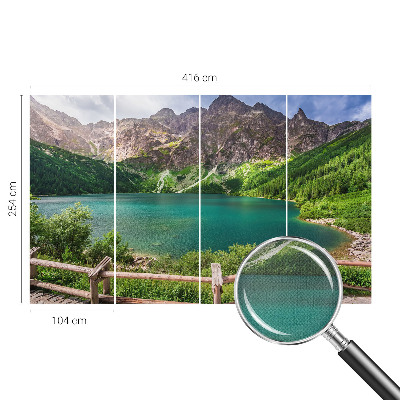 Moderne Fototapete nach Maß Berglandschaft