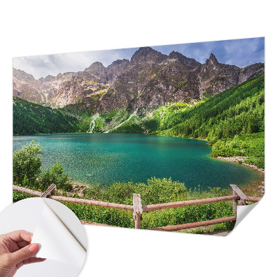 Moderne Fototapete nach Maß Berglandschaft