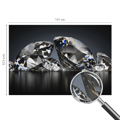 Selbstklebende Fototapete für die Wand Kristallschönheit