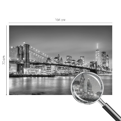 3D-Fototapete Die Metropolis-Brücke