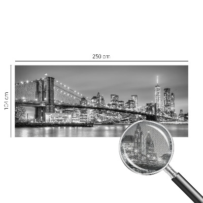 3D-Fototapete Die Metropolis-Brücke