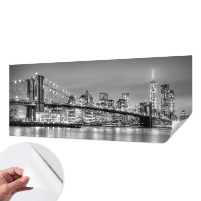 3D-Fototapete Die Metropolis-Brücke