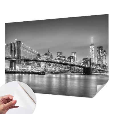 3D-Fototapete Die Metropolis-Brücke