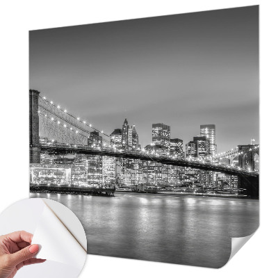 3D-Fototapete Die Metropolis-Brücke