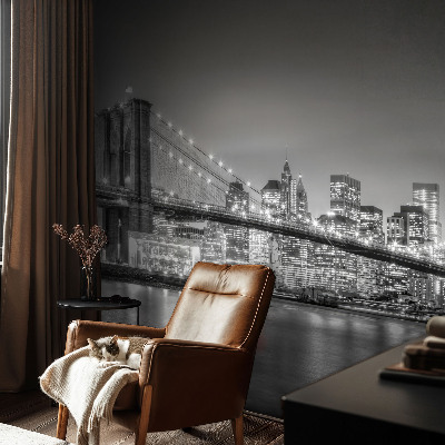 3D-Fototapete Die Metropolis-Brücke