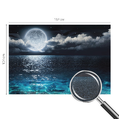 Fototapete in 3D-Optik Nachtmeer