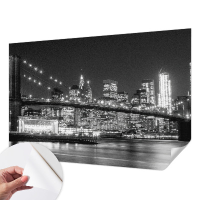 3D-Fototapete fürs Schlafzimmer Nachtpanorama