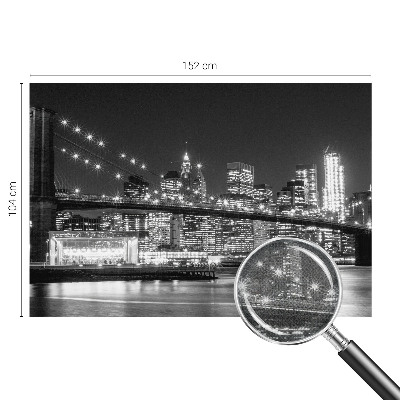 3D-Fototapete fürs Schlafzimmer Nachtpanorama