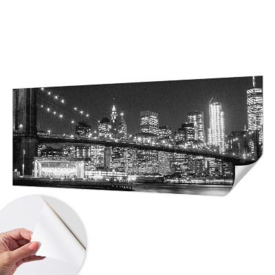 3D-Fototapete fürs Schlafzimmer Nachtpanorama