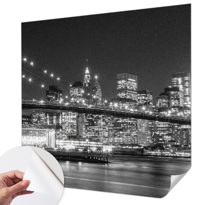 3D-Fototapete fürs Schlafzimmer Nachtpanorama