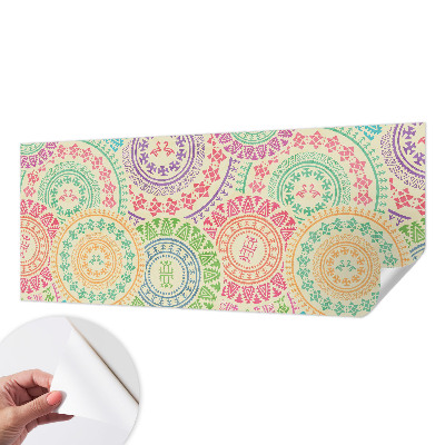 Moderne Fototapete nach Maß Bunte Mandalas