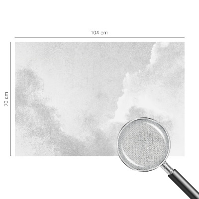 Vintage tapete Zarte Wolken