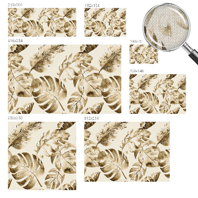 Selbstklebende Fototapete Exotische Flora