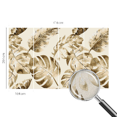 Selbstklebende Fototapete Exotische Flora