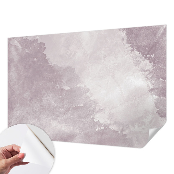 Selbstklebende Fototapete fürs Kinderzimmer Lila Abstraktion