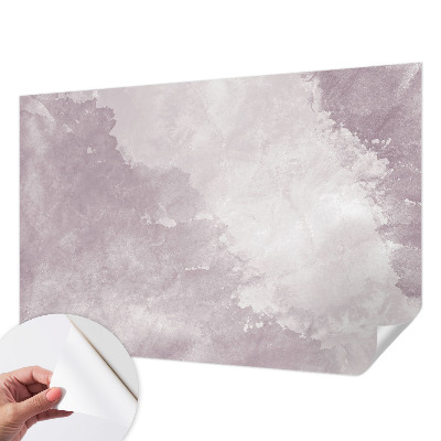 Selbstklebende Fototapete fürs Kinderzimmer Lila Abstraktion