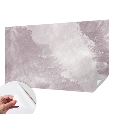 Selbstklebende Fototapete fürs Kinderzimmer Lila Abstraktion