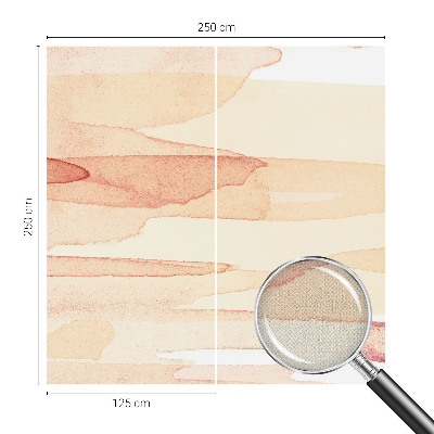 3D-Fototapete fürs Wohnzimmer Pastellstriche