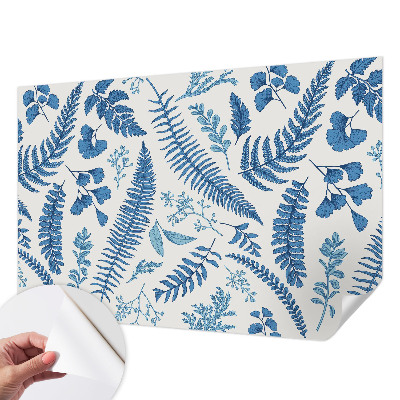 3D-Fototapete fürs Schlafzimmer Botanische Muster