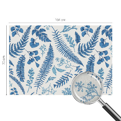3D-Fototapete fürs Schlafzimmer Botanische Muster