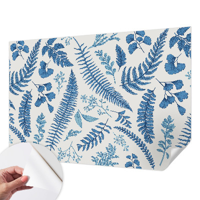 3D-Fototapete fürs Schlafzimmer Botanische Muster