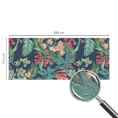 Motivtapete nach Maß Tropische Blumen