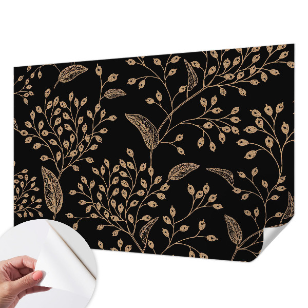 Vintage tapete Botanische Eleganz