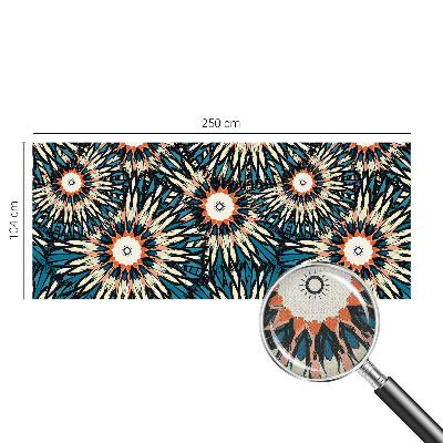 Selbstklebende Fototapete fürs Wohnzimmer Blumenenergie