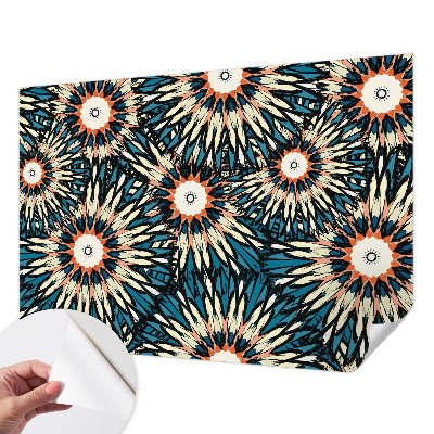 Selbstklebende Fototapete fürs Wohnzimmer Blumenenergie