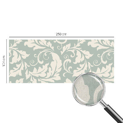 Selbstklebende Fototapete für die Wand Dekorative Blätter