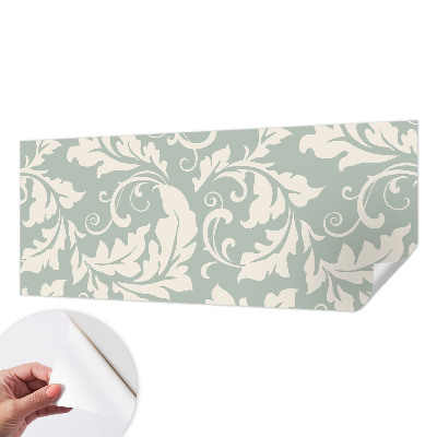 Selbstklebende Fototapete für die Wand Dekorative Blätter