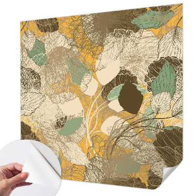 Selbstklebende Fototapete fürs Schlafzimmer Pflanzenschönheit